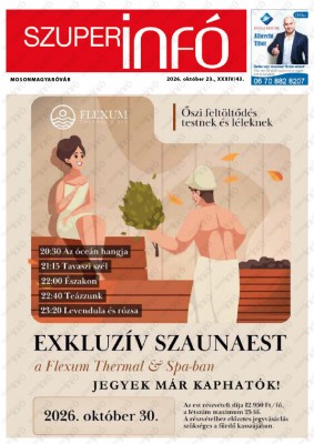Szuperinfó Mosonmagyaróvár 34/43