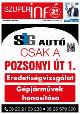Szuperinfó Mosonmagyaróvár 34/12