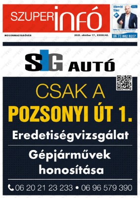 Szuperinfó Mosonmagyaróvár 33/42