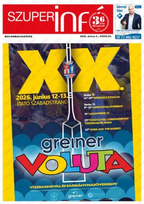 Szuiperinfó Mosonmagyaróvár 34/23