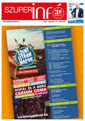 Szuperinfó Mosonmagyaróvár 34/33