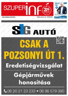 Szuperinfó Mosonmagyaróvár 34/03