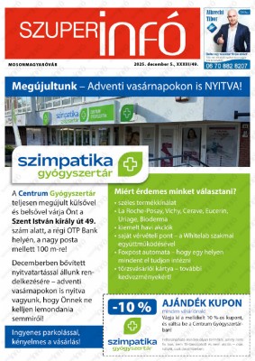 Szuperinfó Mosonmagyaróvár 33/49